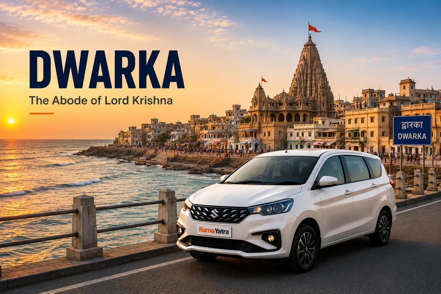 Faridabad to Dwarka taxi travel guide