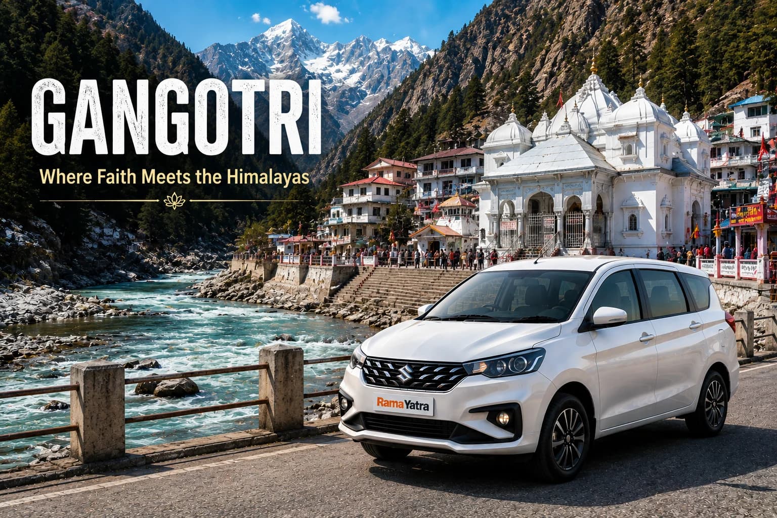 Faridabad to Gangotri taxi travel guide