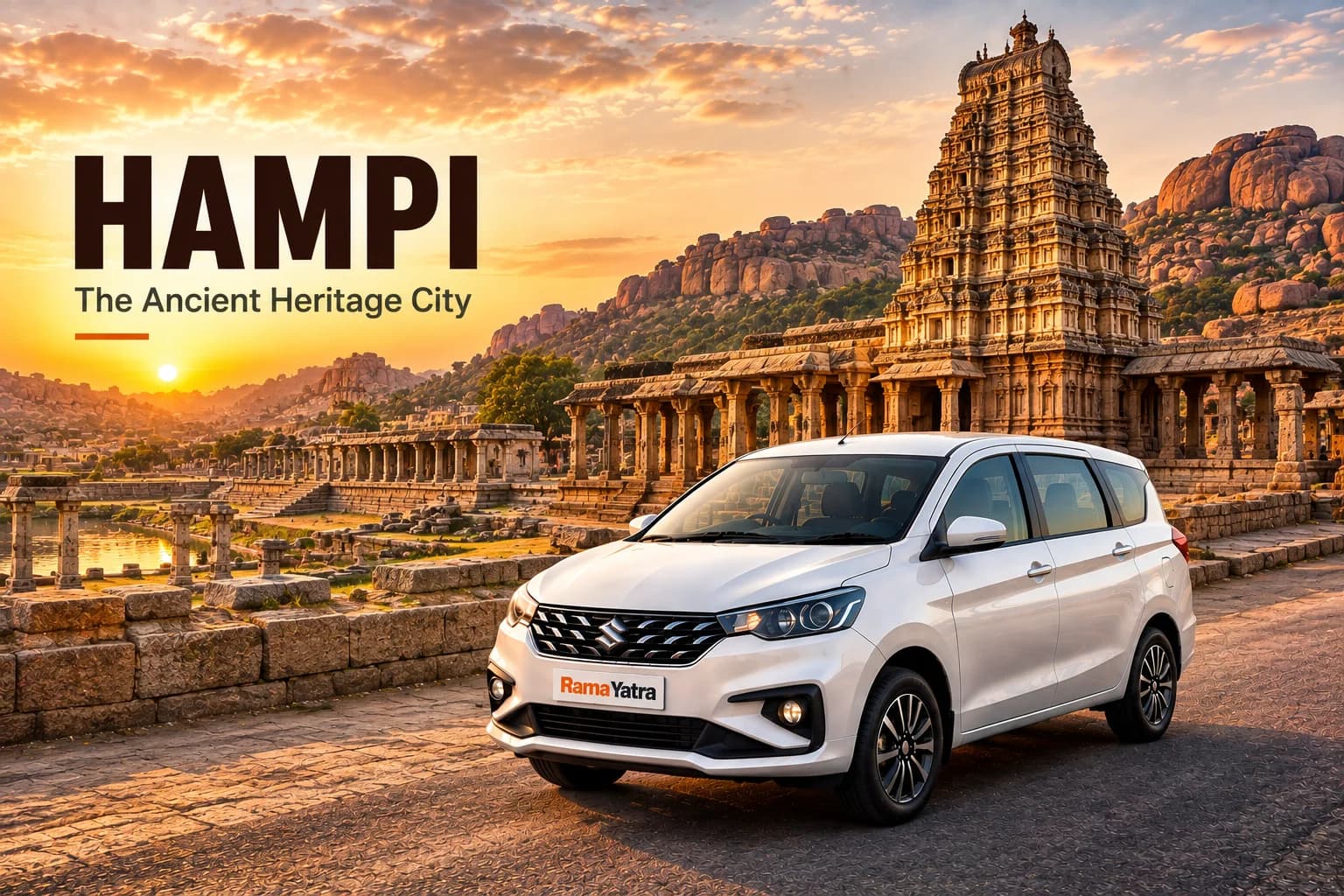 Faridabad to Hampi taxi travel guide