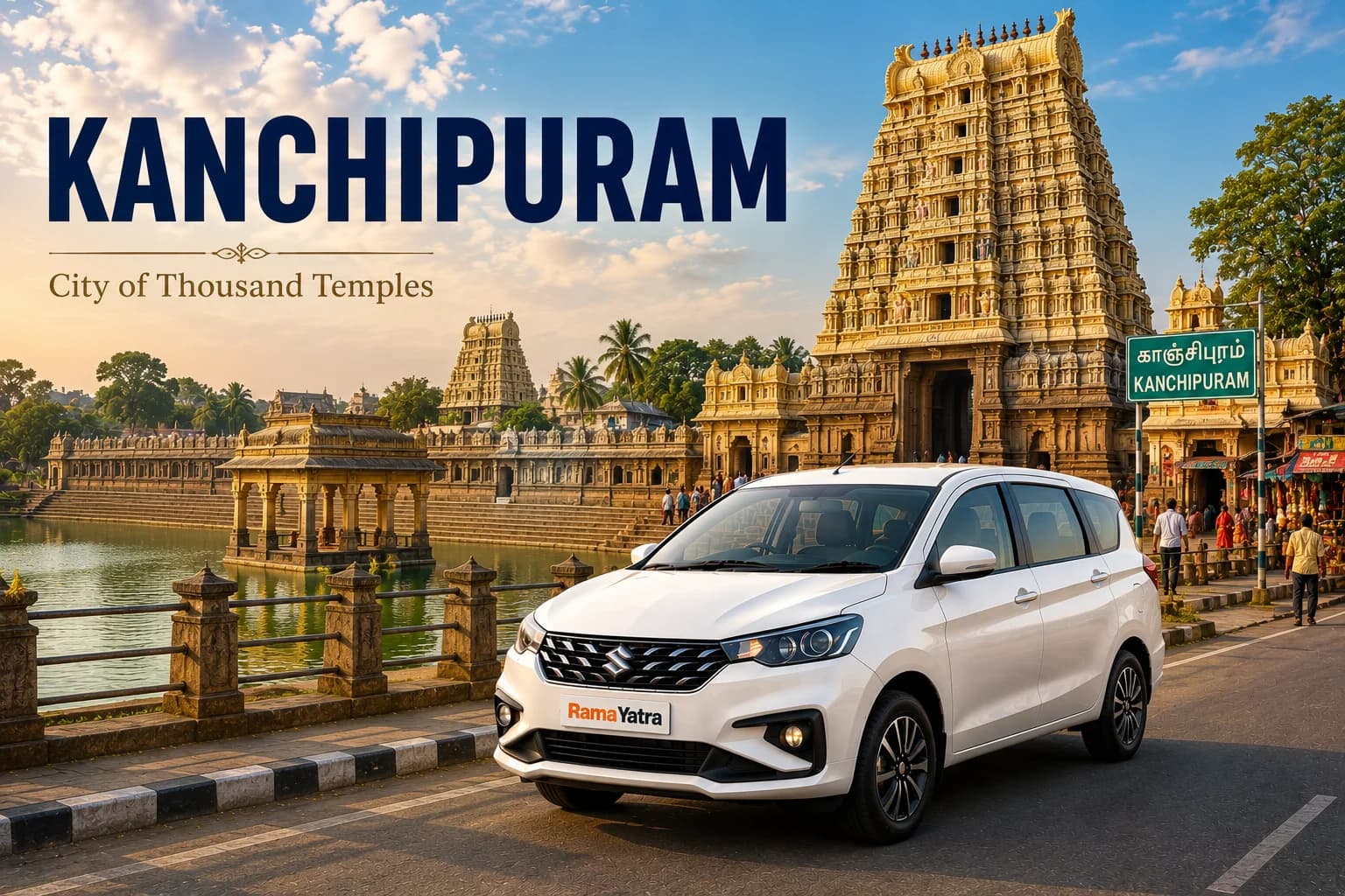 Faridabad to Kanchipuram taxi travel guide
