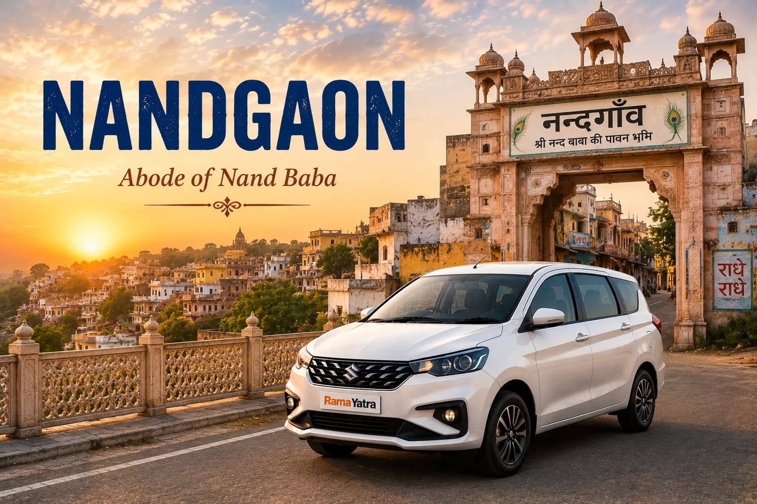 Faridabad to Nandgaon taxi travel guide